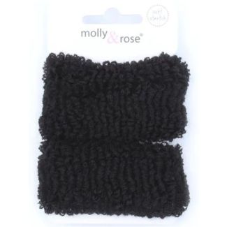 Molly & Rose Jersey Donuts Elastic - Black (3cm x 5.5cm)