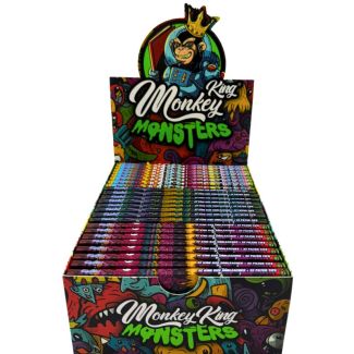 Monkey King - King Size Rolling Papers + Tips : Slim Magnet Monsters