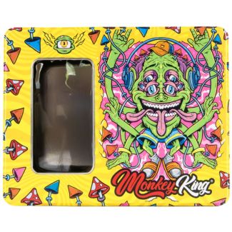 Monkey King Large Metal Storage Box - Hypnotic  ( 195mm x 155mm x 45mm)