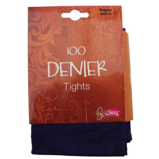 Silky 100 Denier Tights (M)