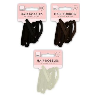 Natural Hair Elastics (3.5cm DIA x W1cm) - Assorted Colours