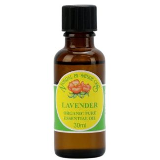 Naturals By Nature Oils Organic Pure Essential Oil 30ml - Lavender 