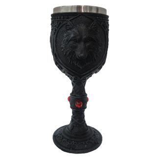 Night Wolf Goblet - 19.5cm
