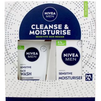 Nivea Men 2pcs Gift Set - Cleanse & Moisturise 