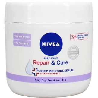 NIVEA Repair & Care Sensitive Body Cream - 400ml (Exp-12/27)