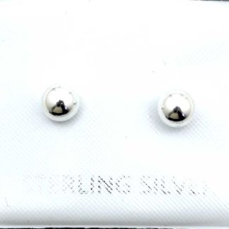 Wholesale Sterling Silver Ball Stud-4mm