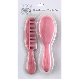 Nursery Time Baby Comb and Brush Set 