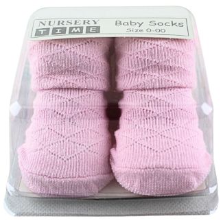 Nursery Time Baby Diamond Patterned Socks