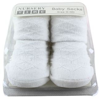 Nursery Time Baby Diamond Patterned Socks