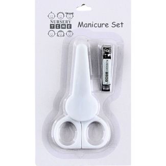 Nursery Time Baby Manicure Set - White