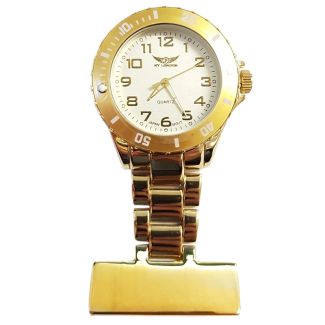 NY London Fashion Fob Watch - Gold