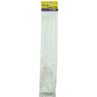 Nylon Cable Ties 3.6 x 370mm - White