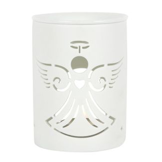 White Angel Cut Out Oil Burner - 11.5cm 