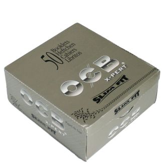 OCB Silver X-pert Slim Rolling Papers