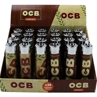 OCB Virgin Refillable Lighters - Assorted