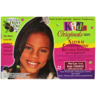 Africa's Best Kids Originals Natural Conditioning Relaxer System No-Lye Kids Coarse