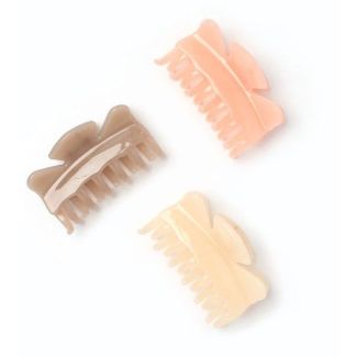 Opaque Pastel Coloured Clamp - 6cm 