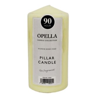 Opella Pillar Candle 90 hours Burn Time 