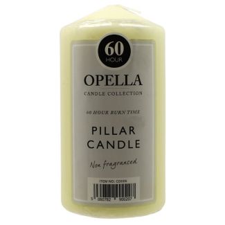 Opella Pillar Candle 60 hours Burn Time 