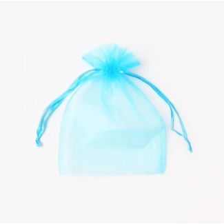 Wholesale Organza Gift Bag - Aquamarine (22x15cm)