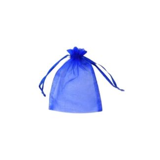 Wholesale Organza Gift Bag - Royal Blue (15x11cm)