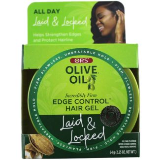 ORS Olive Oil Edge Control Hair Gel - Laid & Locked (64g/2.25 oz)