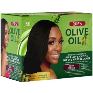 ORS Olive Oil No-Lye Relaxer Kit - Extra Strength 