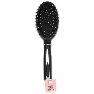 Oval Hair Brush - Black