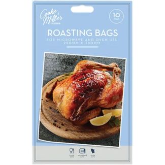 Oven and Microwave Roasting Bags – Pack of 10