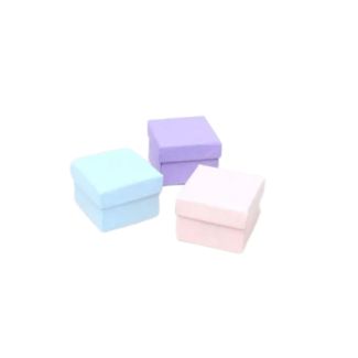Wholesale Pastel Shade Ring Boxes - Assorted Colours 