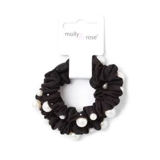 2pcs Pearl Bead Small Scrunchies Assorted - 5.5cm