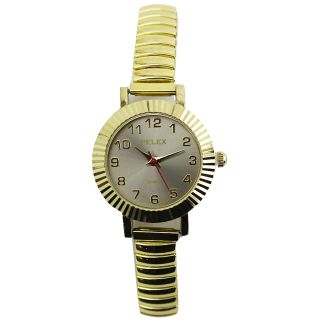Wholesale Pelex Ladies Classic Round Dial Metal Expander Strap Watch 