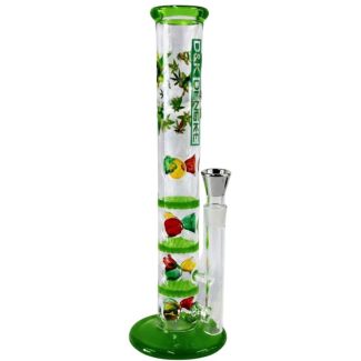 Percolator Design Glass Waterpipe - 11inch