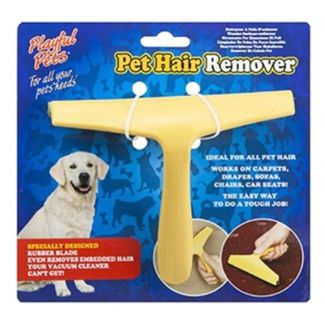 Pet Hair Remover With Rubber Blade 