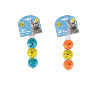 Bell Playball For Cats - Assorted