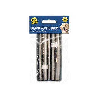 Black Dog Poo Bags 60pk