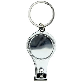 Photo Frame Nail Clipper Keyring with Bottle Opener - 9cm