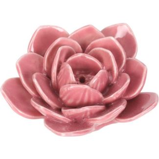 Pink Water Lily Incense Stick Holder
