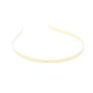Plain Gold Metal Alice Band - 5mm