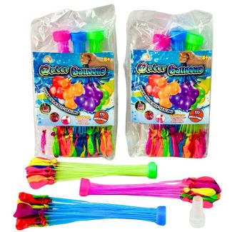 Play-Bliss Water Balloons for Fun - Assorted Colours