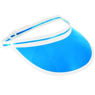 Poker Visor Hat - Blue
