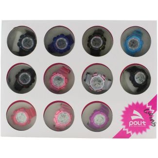 Polit Children Silicone Strap Watches - Assorted Designs