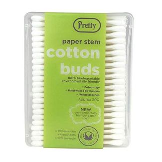 Pretty Collection Paper Stem Cotton Buds - 200pcs