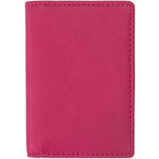 Primehide Leather Card Holder - Berry