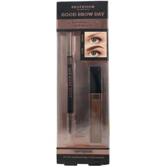 Profusion Good Brow Day Set - Soft Brown (Brow Pencil & Tinted Gel)