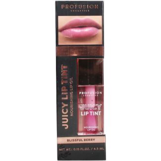Profusion Juicy Lip Tint Nourishing Lip Oil - Blissful Berry (4.5ml)
