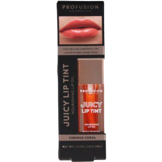 Profusion Juicy Lip Tint Nourishing Lip Oil - Curious Coral
