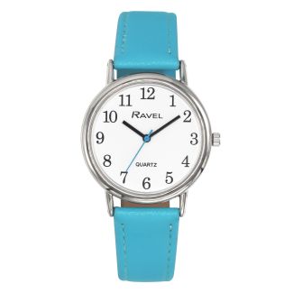 Ravel Ladies Round Classic Watch - Turquoise