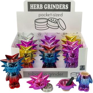 R & M  Plastic and Zinc Alloy 4-Part Handmuller - Assorted (11cm)