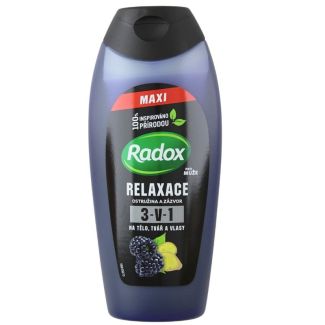 Radox 3in1 Blackberry & Ginger Shower Gel 400ml 